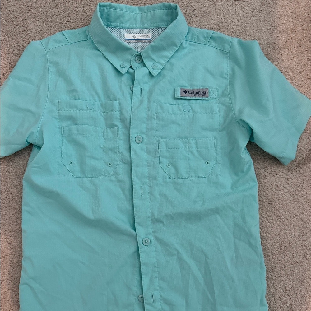 Boys Columbia fishing shirt